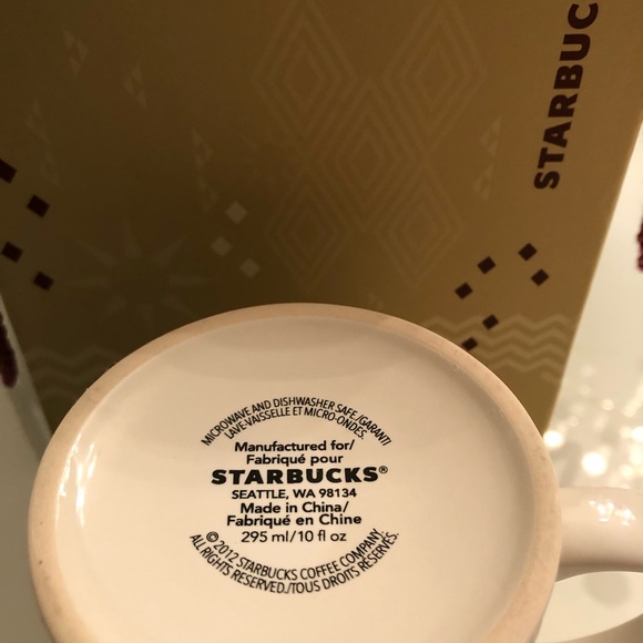 STARBUCKS Christmas Mug 295Ml/10 Fl oz W/Hard Box - Picture 3 of 3